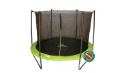 Батут DFC JUMP 6ft складной, c сеткой, цвет apple green