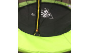 Батут DFC JUMP 14ft складной, c сеткой, цвет apple green