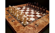 Шахматы - нарды "Константа 50 см" клен антик