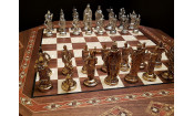 Шахматы подарочные "Империал" орех антик