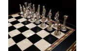 Шахматы "Илиада мини" венге антик