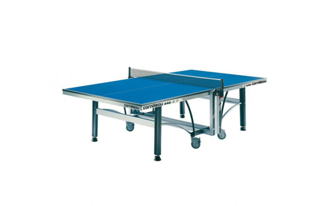 Теннисный стол профессиональный Cornilleau Competition 640 W, ITTF синий