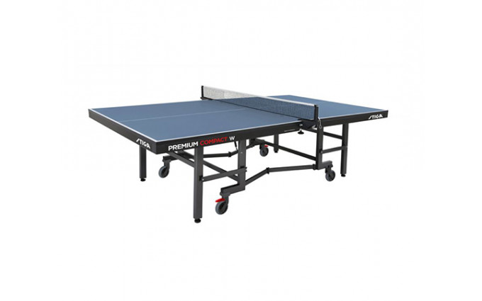 Теннисный стол Stiga Premium Compact профессиональный, ITTF синий