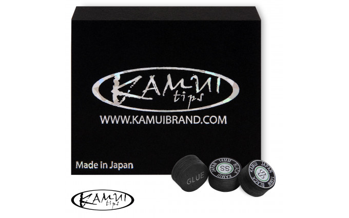 Наклейка для кия Kamui Black ø14мм Super Soft 1шт.