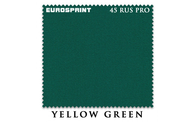 Сукно Eurosprint 45 Rus Pro 198см Yellow Green