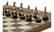 Шахматы малые "Египетская сила" чернение