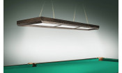 Лампа Evolution 3 секции ПВХ (ширина 600) (Пленка ПВХ Шелк Зебрано,фурнитура бриллиант)