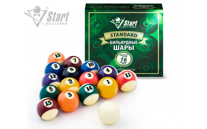 Шары Start Billiards ПУЛ 57мм 797405