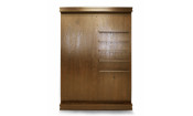 !Киевница SOHO ясень/мдф/шпон (Black_bristol,Manchester 45 Yellow green ш1,98м)